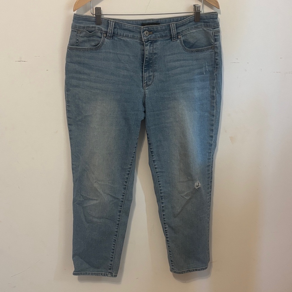 Talbots Light Blue Ankle Jeans